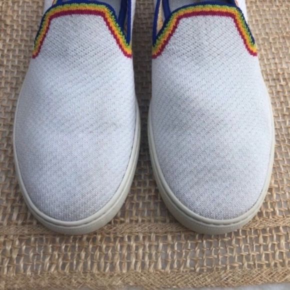 Rothys Rainbow Stripe Sneakers - Picture 5 of 16